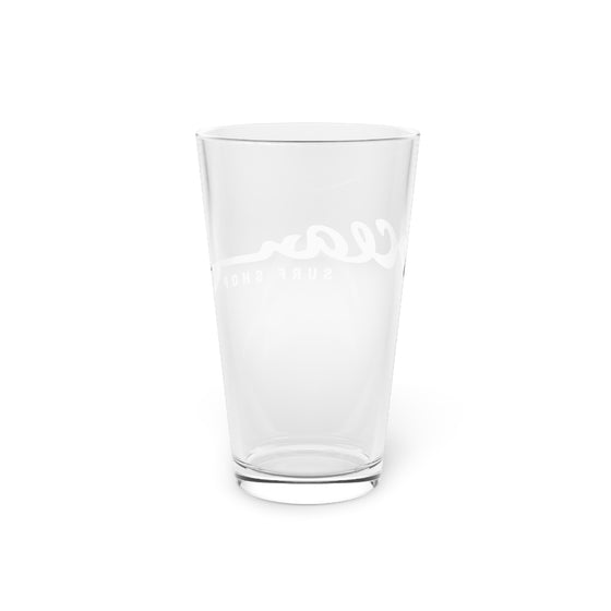 Ocean Logo Pint Glass, 16oz