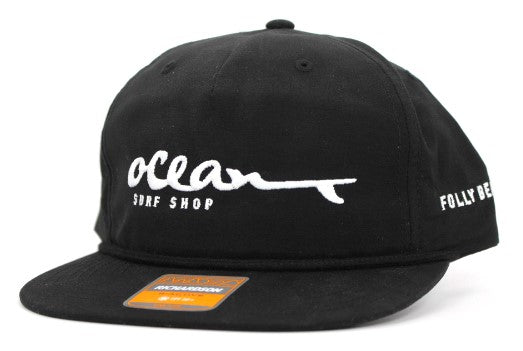 OCEAN "EMBROIDERED" CAPTAINS HAT
